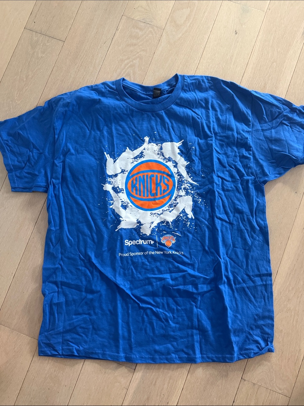 New York Knicks Blue Graphic Tee